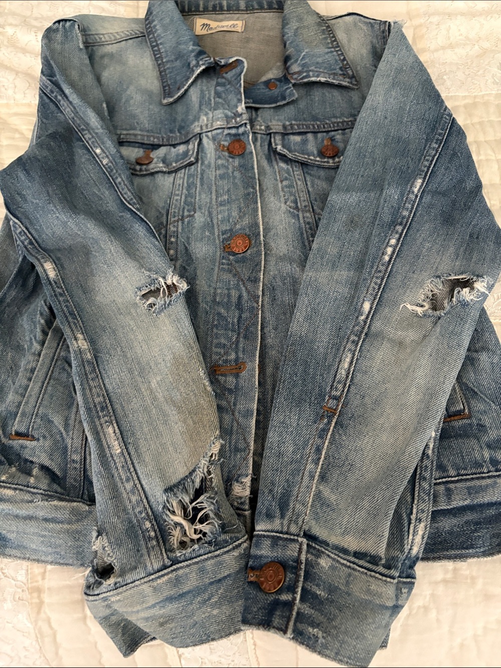Madewell Blue Denim Jacket